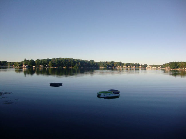 View of Barnes Lake from Dock